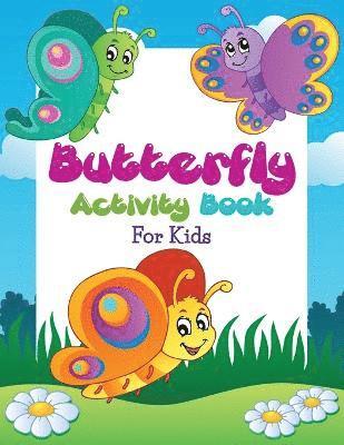 bokomslag Butterfly Activity Book For Kids