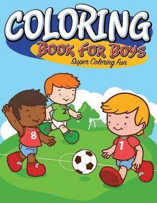 bokomslag Coloring Book For Boys