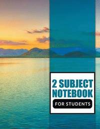 bokomslag 2 Subject Notebook For Students