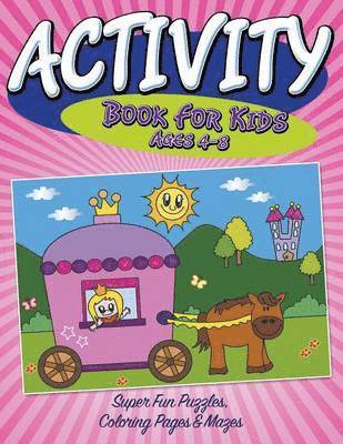 bokomslag Activity Book For Kids Ages 4-8