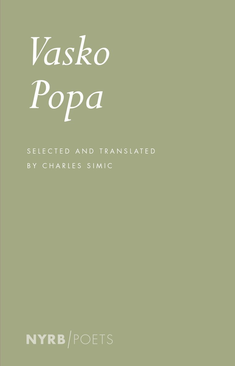 Vasko Popa - Vasko Popa: Poems, Häftad