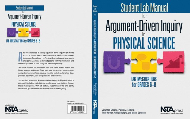 Student Lab Manual for Argument-Driven Inquiry in Physical Science 1