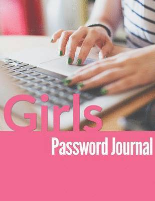 bokomslag Girls Password Journal