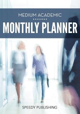 bokomslag Medium Academic Monthly Planner