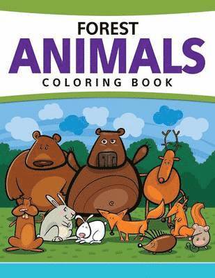 Forest Animals Coloring Book 1