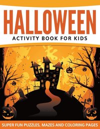 bokomslag Halloween Activity Book For Kids