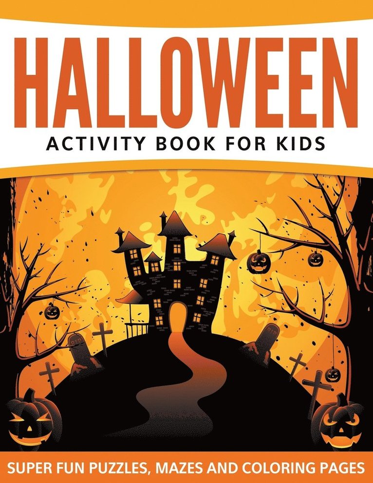 Halloween Activity Book For Kids 1