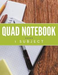 bokomslag Quad Notebook - 1 Subject