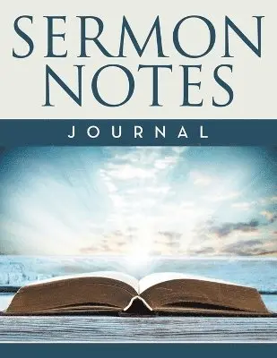 Speedy Publishing LLC - Sermon Notes Journal, Häftad. Tillgänglighet: Lägg i varukorg