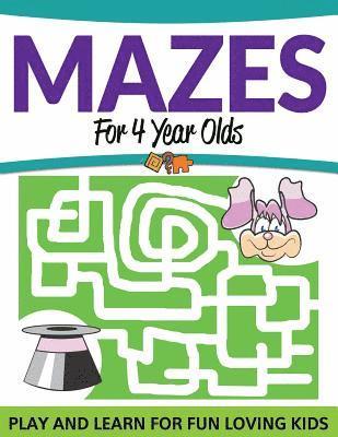 bokomslag Mazes For 4 Year Olds