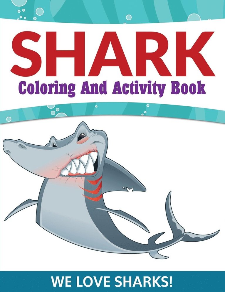 Shark Coloring And Activity Book 1