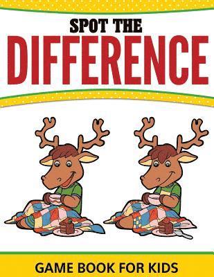 bokomslag Spot The Difference Game Book For Kids