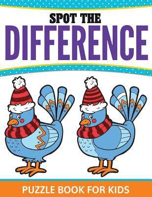 Spot The Difference Puzzle Book For Kids