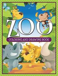 bokomslag Zoo Coloring and Drawing Book
