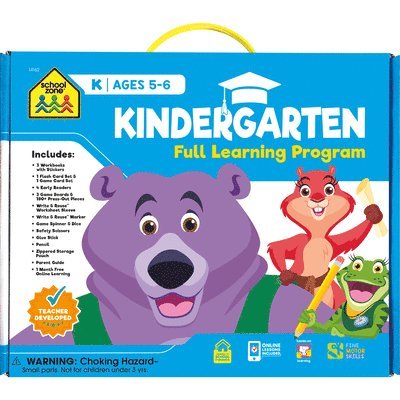 School Zone Kindergarten Full Learning Program 1