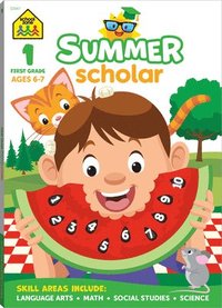 bokomslag School Zone First Grade Summer Scholar Workbook