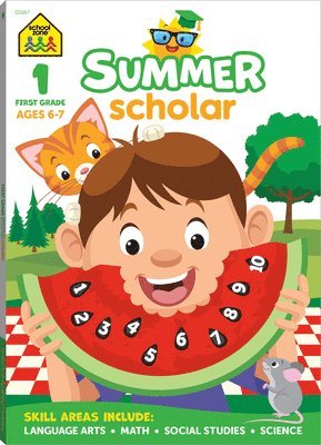 bokomslag School Zone First Grade Summer Scholar Workbook