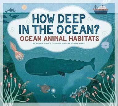 bokomslag How Deep in the Ocean?: Ocean Animal Habitats