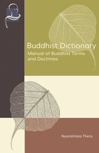 bokomslag Buddhist Dictionary