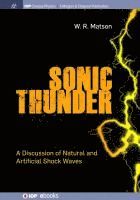 bokomslag Sonic Thunder