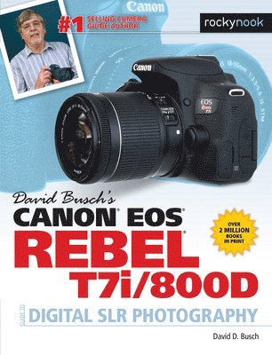 David D. Busch, David D Busch - David Busch's Canon EOS Rebel T7i/800D Guide to SLR Photography, Häftad