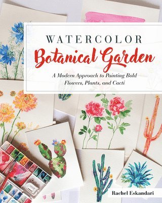 Watercolor Botanical Garden 1