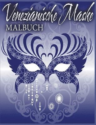 Venezianische Maske Malbuch 1