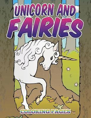 Avon Coloring Books - Unicorn and Fairies Coloring Pages, Häftad