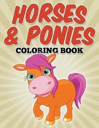 bokomslag Horses & Ponies Coloring Book