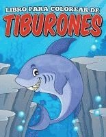 bokomslag Libro para colorear de tiburones