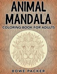 bokomslag Animal Mandala: Coloring Book for Adults