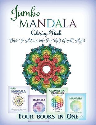 Jumbo Mandala Coloring Book 1