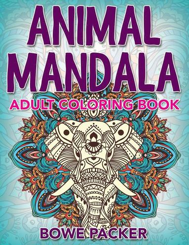 bokomslag Animal Mandala: Adult Coloring Book
