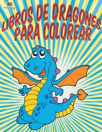 bokomslag Libros De Dragones Para Colorear