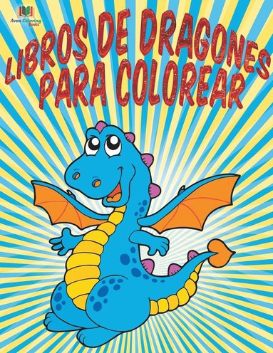 bokomslag Libros De Dragones Para Colorear