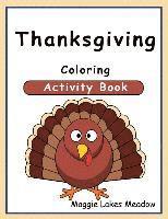 bokomslag Thanksgiving Coloring Activity Book