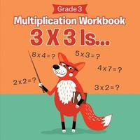bokomslag Grade 3 Multiplication Workbook