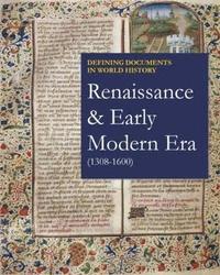 bokomslag Renaissance & Early Modern Era (1308-1600)