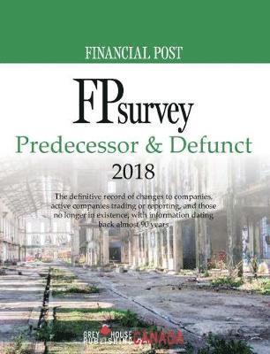 FP Survey: Predecessor & Defunct 2018