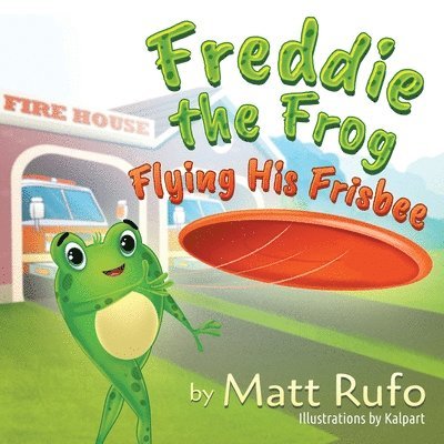 Freddie the Frog Flying His Frisbee 1