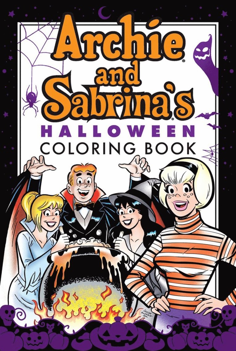 Archie Superstars - Archie & Sabrina's Halloween Coloring Book, Häftad
