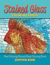 bokomslag Stained Glass Coloring Book