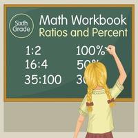 bokomslag Sixth Grade Math Workbook