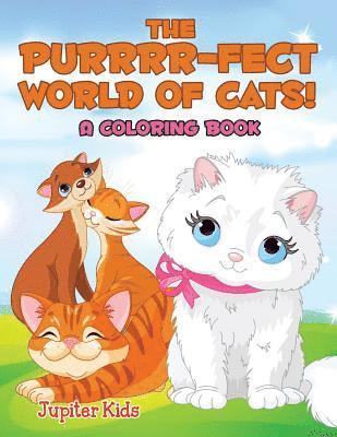 bokomslag Purrrr-fect World of Cats! (A Coloring Book)