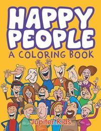 bokomslag Happy People (A Coloring Book)