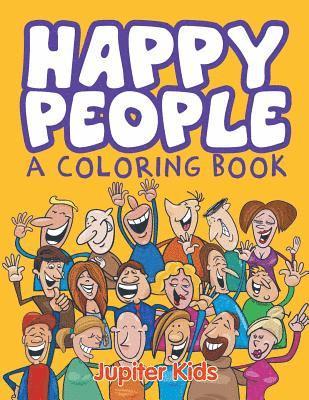 bokomslag Happy People (A Coloring Book)
