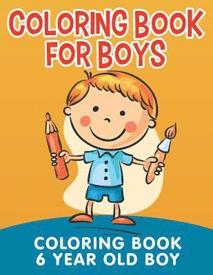 bokomslag Coloring Book for Boys