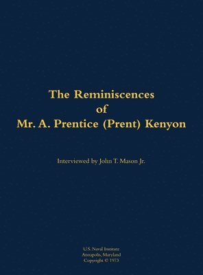 bokomslag Reminiscences of Mr. A. Prentice (Prent) Kenyon