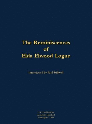 bokomslag Reminiscences of Elda Elwood Logue