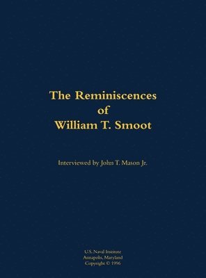 bokomslag Reminiscences of Mr. William T. Smoot